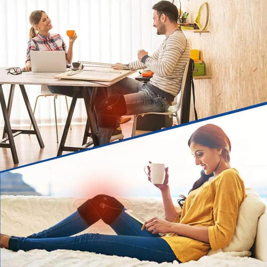 Rodillera Térmica Eléctrica Para Aliviar El Dolor