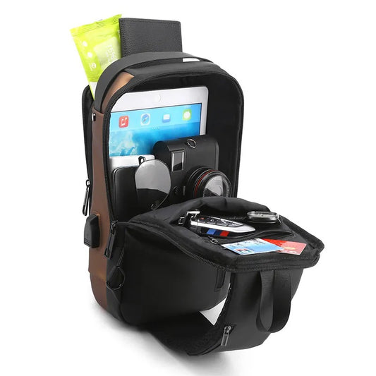 MOCHILA ANTIRROBO Impermeable con Candado Incorporado ✨