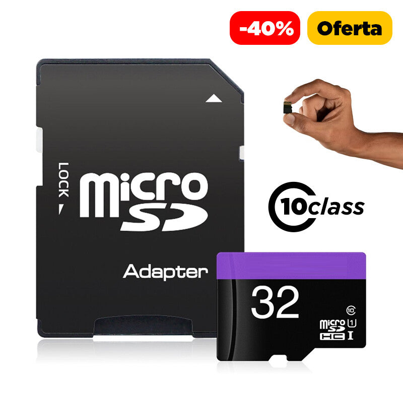 Micro SD 32GB con Adaptador SD