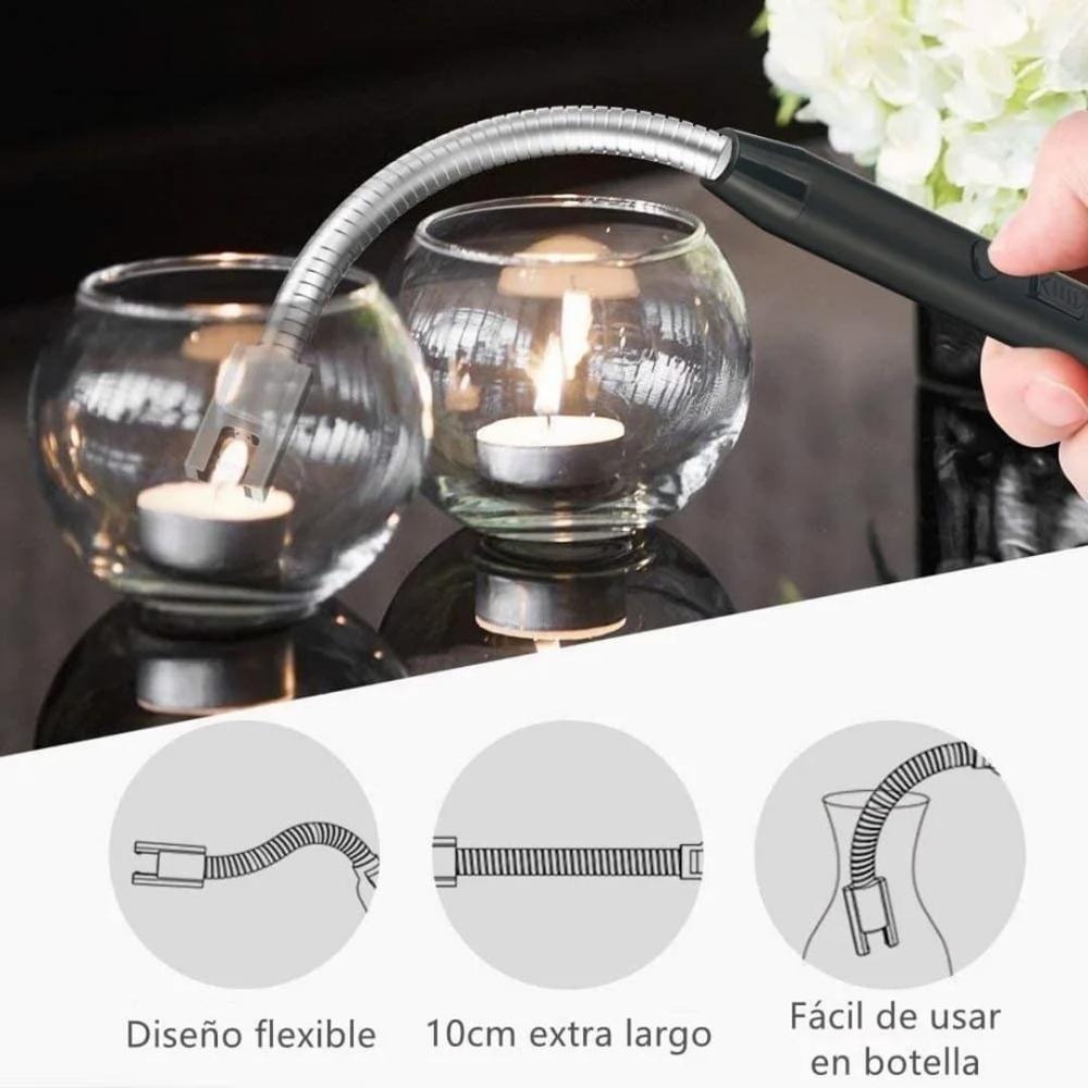 OFERTA 2X1🔥 Encendedor Eléctrico Recargable y a Prueba de Viento