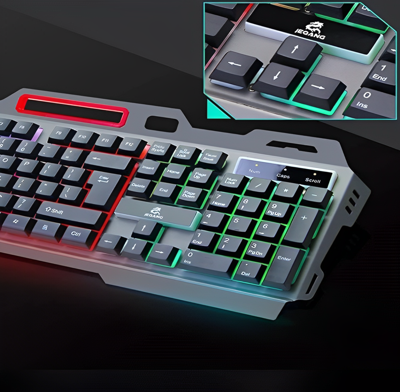 TECLADO + MOUSE - Oficina o Videojuegos