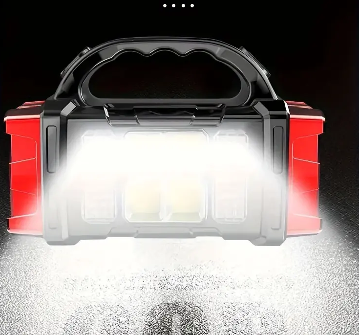 Linterna Solar Led - Se recarga con el Sol y es Impermeable ✨