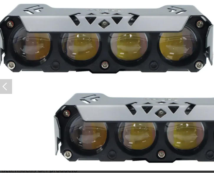 Juego de Potentes Neblineras LED con 4 Lupas