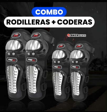 KIT Rodilleras + Coderas Metálicas🔥