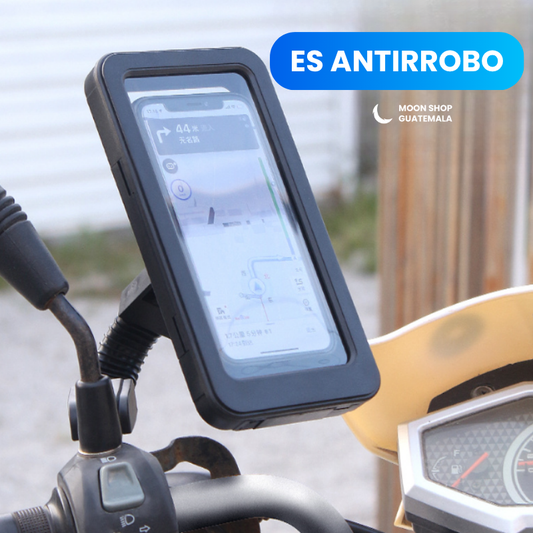 OFERTA 🔥 Soporte Impermeable Antirrobo para Moto