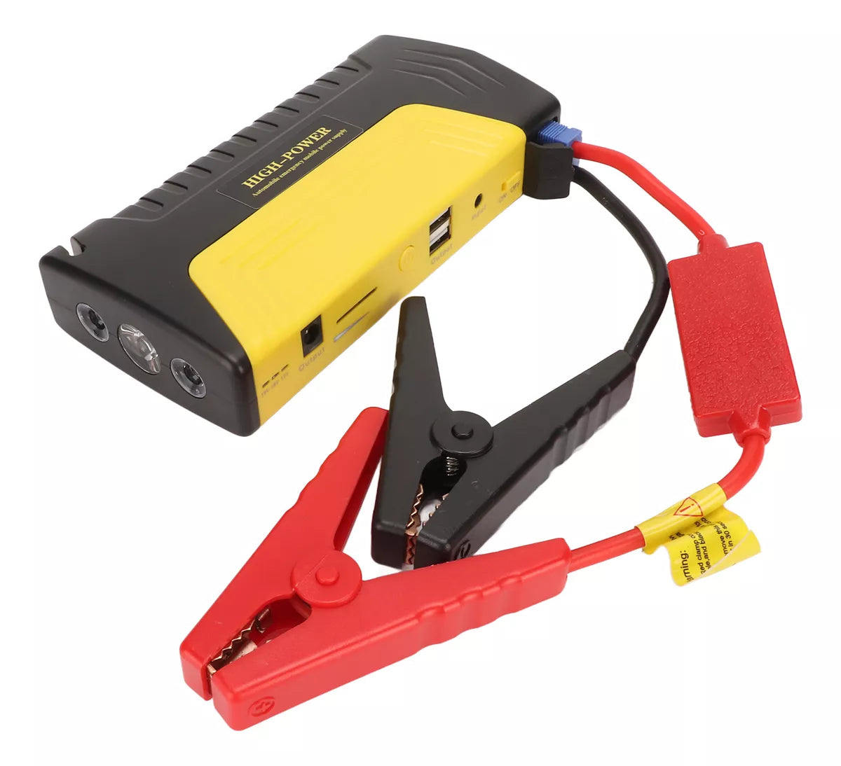 JUMPER - Arrancador Batería Para Carro, Cargador Portátil y Linterna