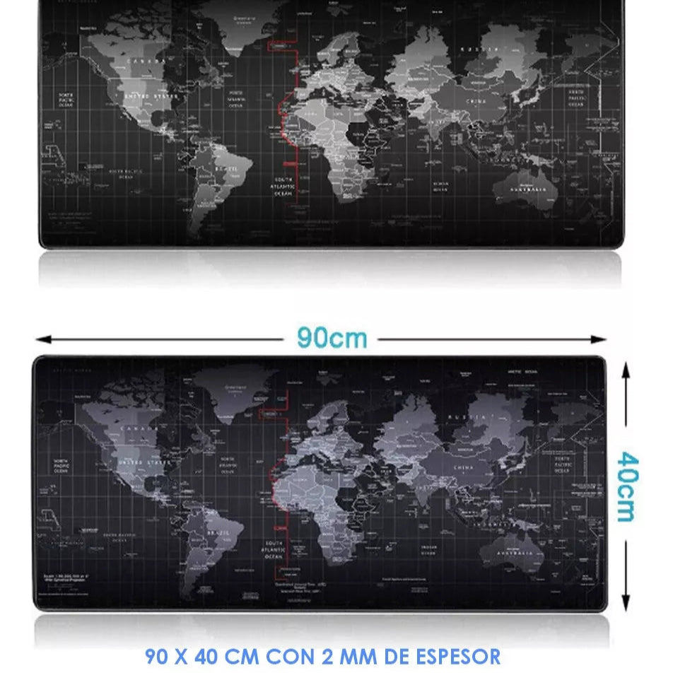 MousePad Mapamundi + Limpiador GRATIS