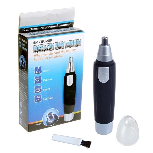 Cortadoras de pelo para nariz y orejas.