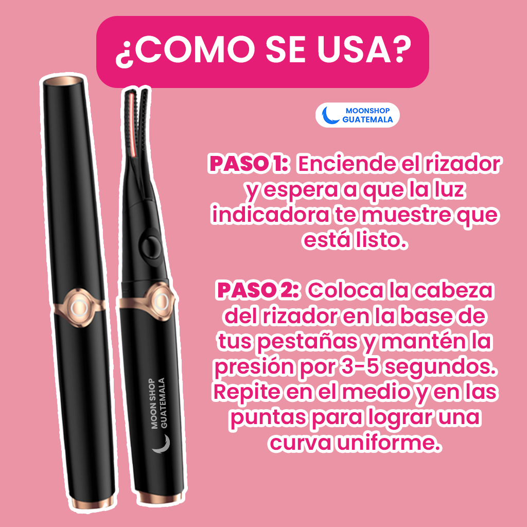 OFERTA 2x1 ⭐️ Rizador de Pestañas Térmico - 100% ORIGINAL Y RECARGABLE