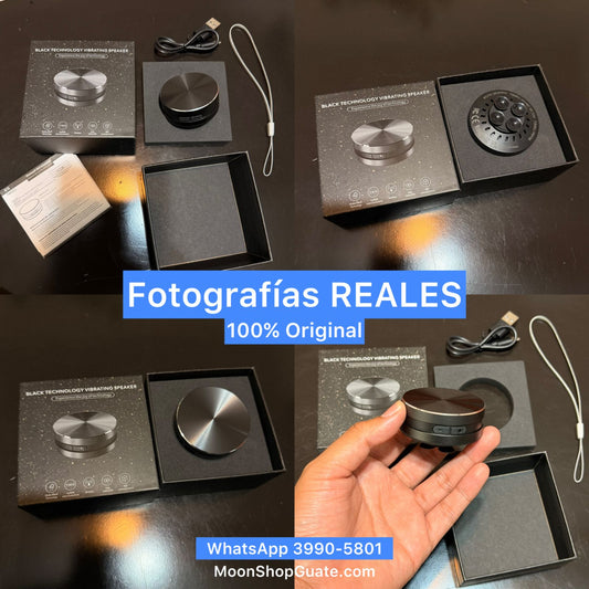 Altavoz Inalámbrico de Conducción Ósea 🔊 Sonido 8D Envolvente + Graves Potentes ✨