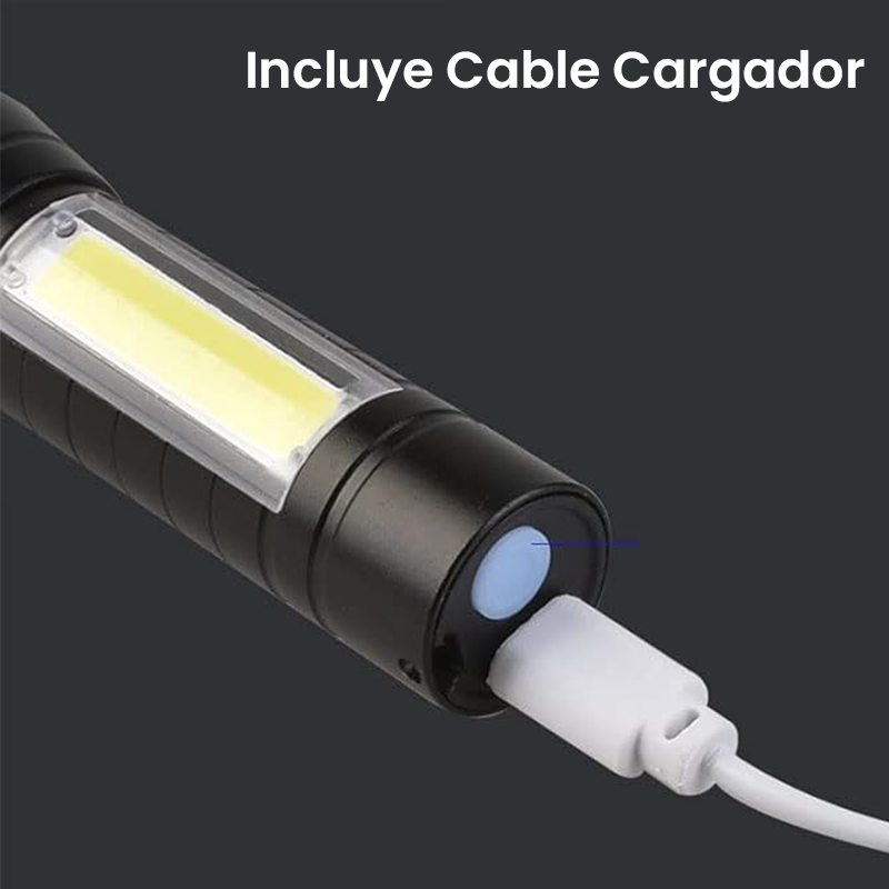 2X1🔥 Linterna Táctica de grado Militar Recargable