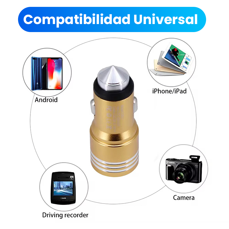 Soporte de Celular + Cargador de Carro GRATIS⚡