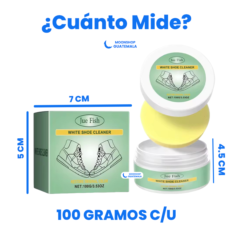 OFERTA 2x1 ⭐ Crema Limpiadora para Tenis 👟 Remueve Manchas y Restaura el Color ✨