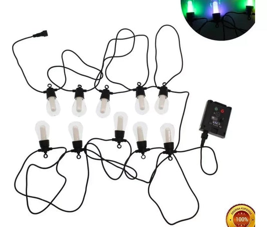 Luz Led / Solar tipo Vintage 10m