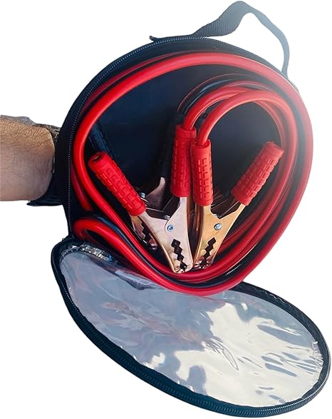 Kit de Emergencia para Automóvil Cables Pasa Corriente para Autos.