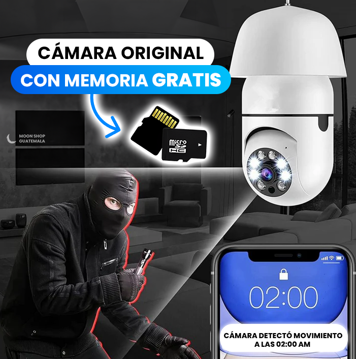 Cámara Inteligente ORIGINAL + Memoria de 32 GB GRATIS