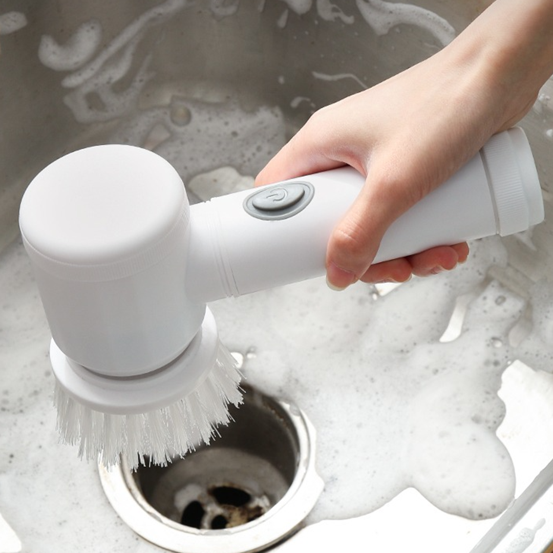 Cepillo de Limpieza Giratorio Eléctrico