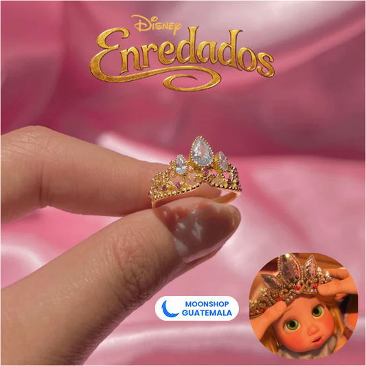 Anillo Corona de Rapunzel 💍👑✨