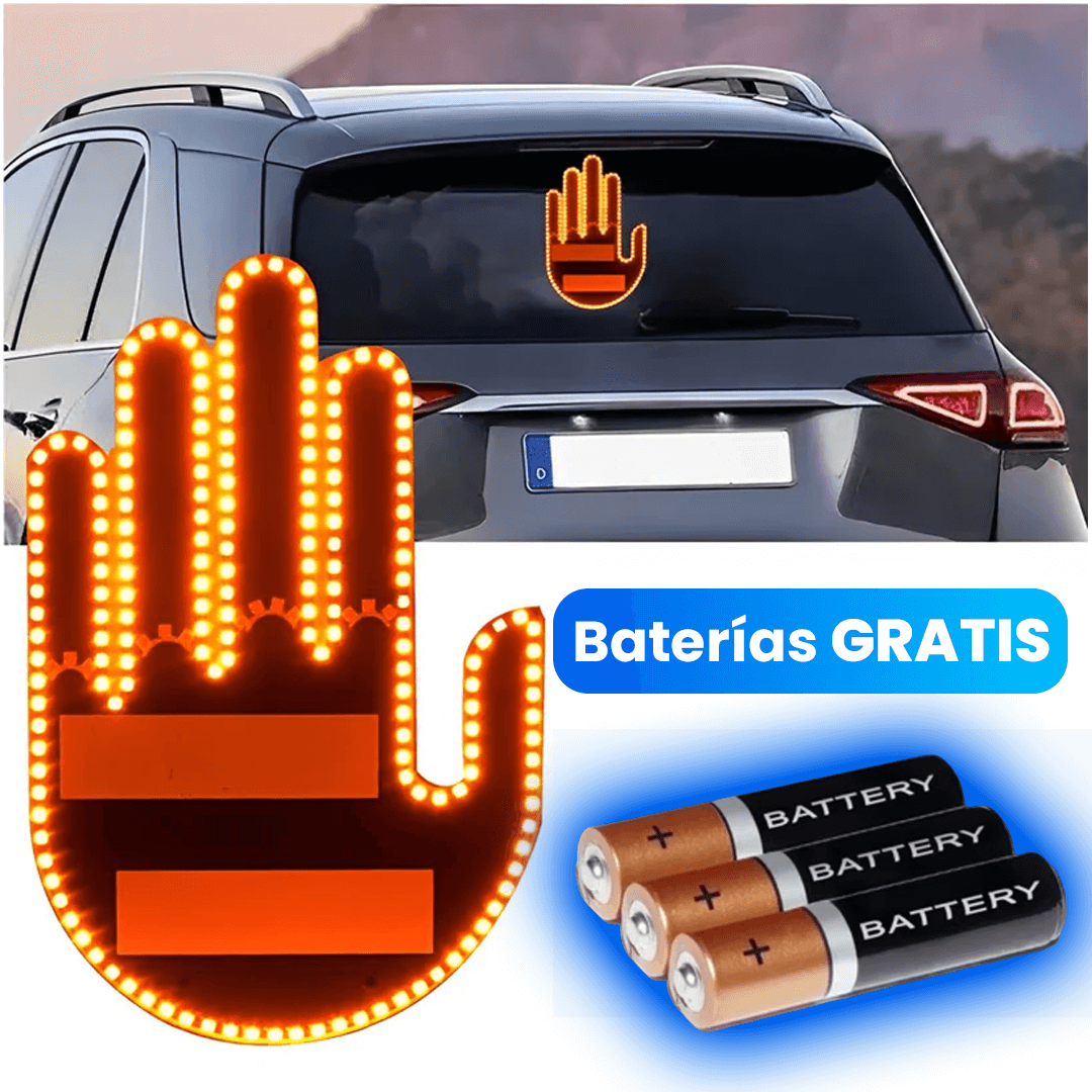 Mano de Luz Led con 3 Gestos + BATERÍAS GRATIS 🔋