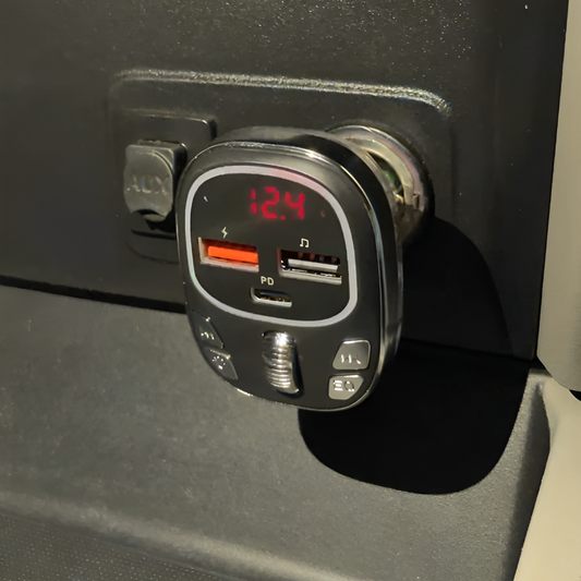 Convertidor Bluetooth y Cargador Tipo C - USB Carga rápida