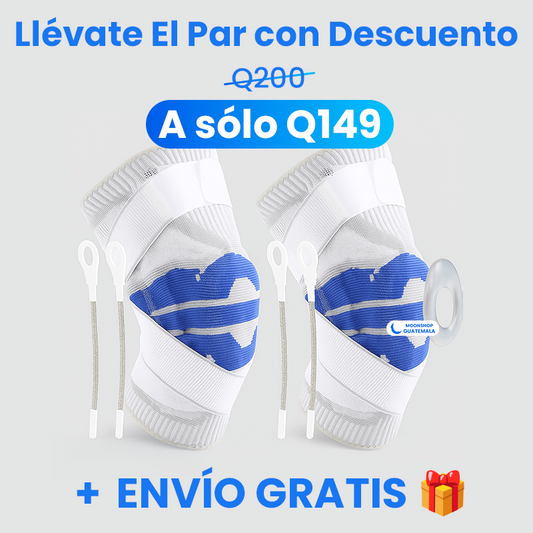 Rodillera Ortopédica con Gel y Varillas Laterales | Soporte para Dolor, Lesiones y Deporte