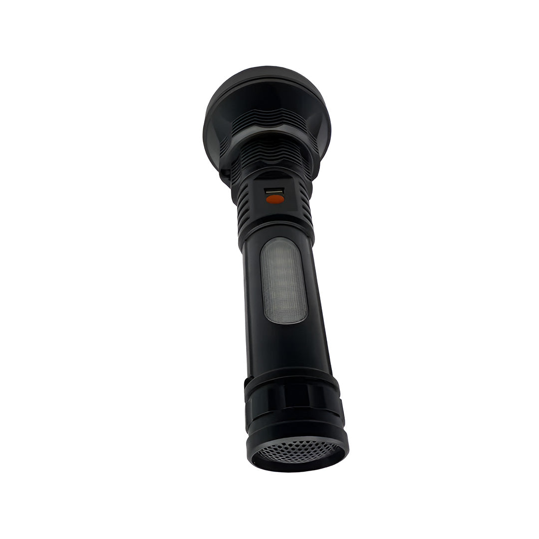 Linterna Recargable con Bluetooth para música