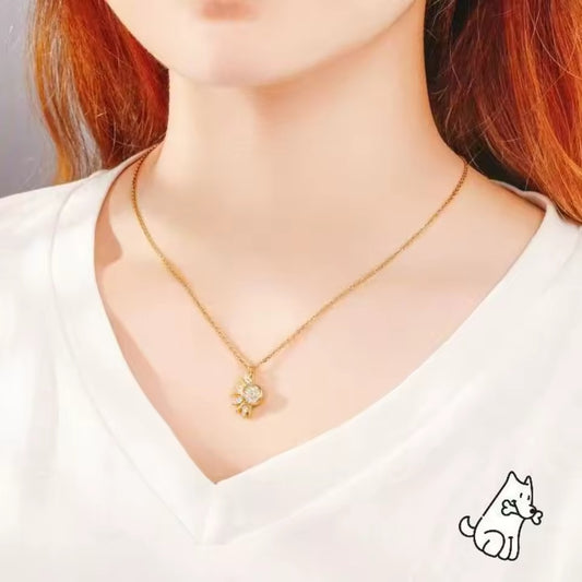 Collar ECLIPSE Sol y Luna 2 en 1 | El Regalo Perfecto para Parejas y Mejores Amigos 🌞🌙