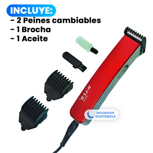 Rasuradora recargable y portátil