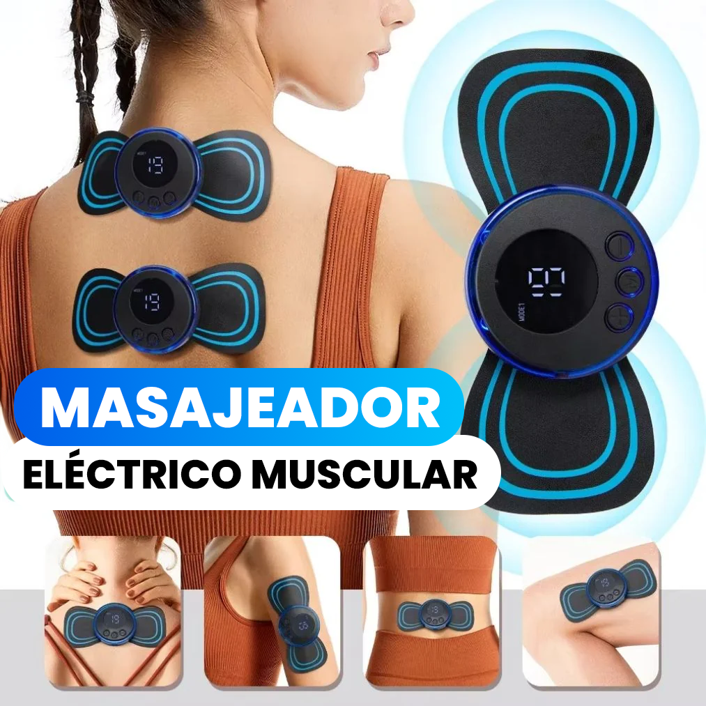 OFERTA 2X1🔥 Masajeador Eléctrico ORIGINAL - Alivio inmediato del dolor✨