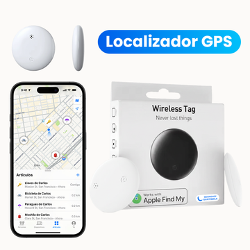 Localizador Inteligente para Llaves, Mochilas, Maletas y Mascotas, para iPhone o Android