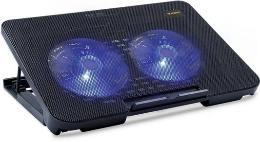 SOPORTE PARA LAPTOP CON VENTILADORES Y LUZ