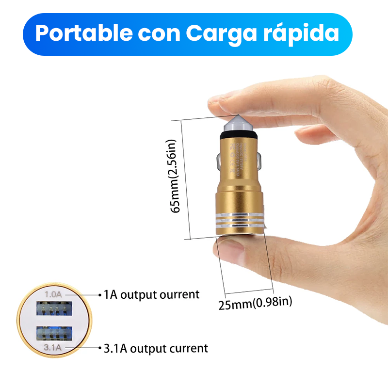 Soporte de Celular + Cargador de Carro GRATIS⚡