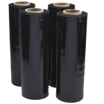 STRETCH FILM NEGRO 17 MICRAS - UNIDAD