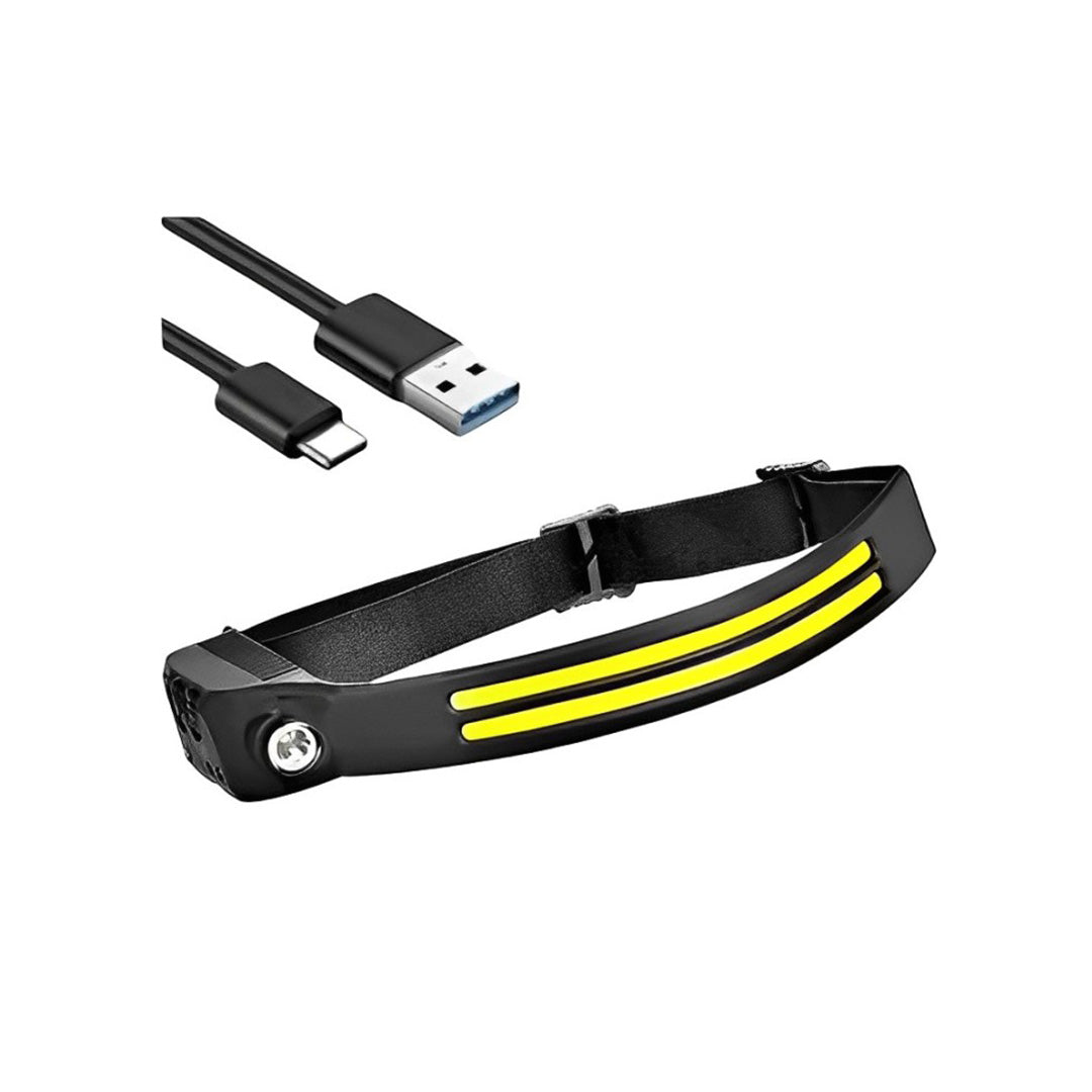 Linterna LED portátil con sensor para Cabeza