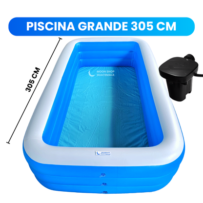 PISCINA + Inflador Portátil GRATIS 💦 🎁