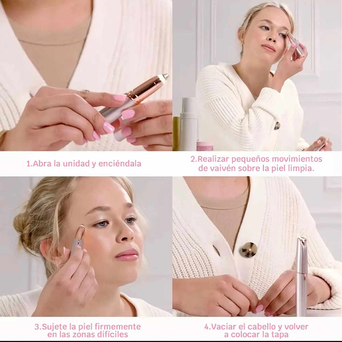 OFERTA 2X1 🔥 Depiladora de Cejas Portátil, sin dolor, seguro y rápido.