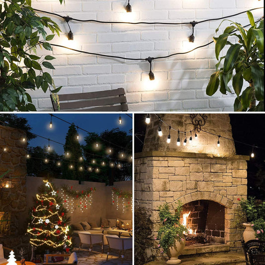 Luz Led / Solar tipo Vintage 10m