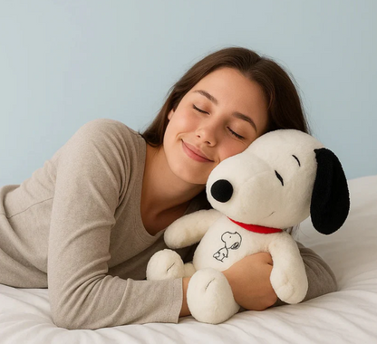 Snoopy Peluche relajante 💤 (Luz y Sonido)