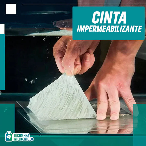 Cinta adhesiva selladora resistente al agua y al calor para grietas y goteras
