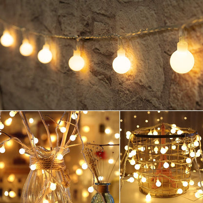 Luces LED Decorativas para Exterior - 10 Metros