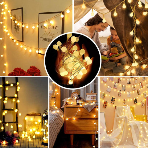 Luces LED Decorativas para Exterior - 10 Metros