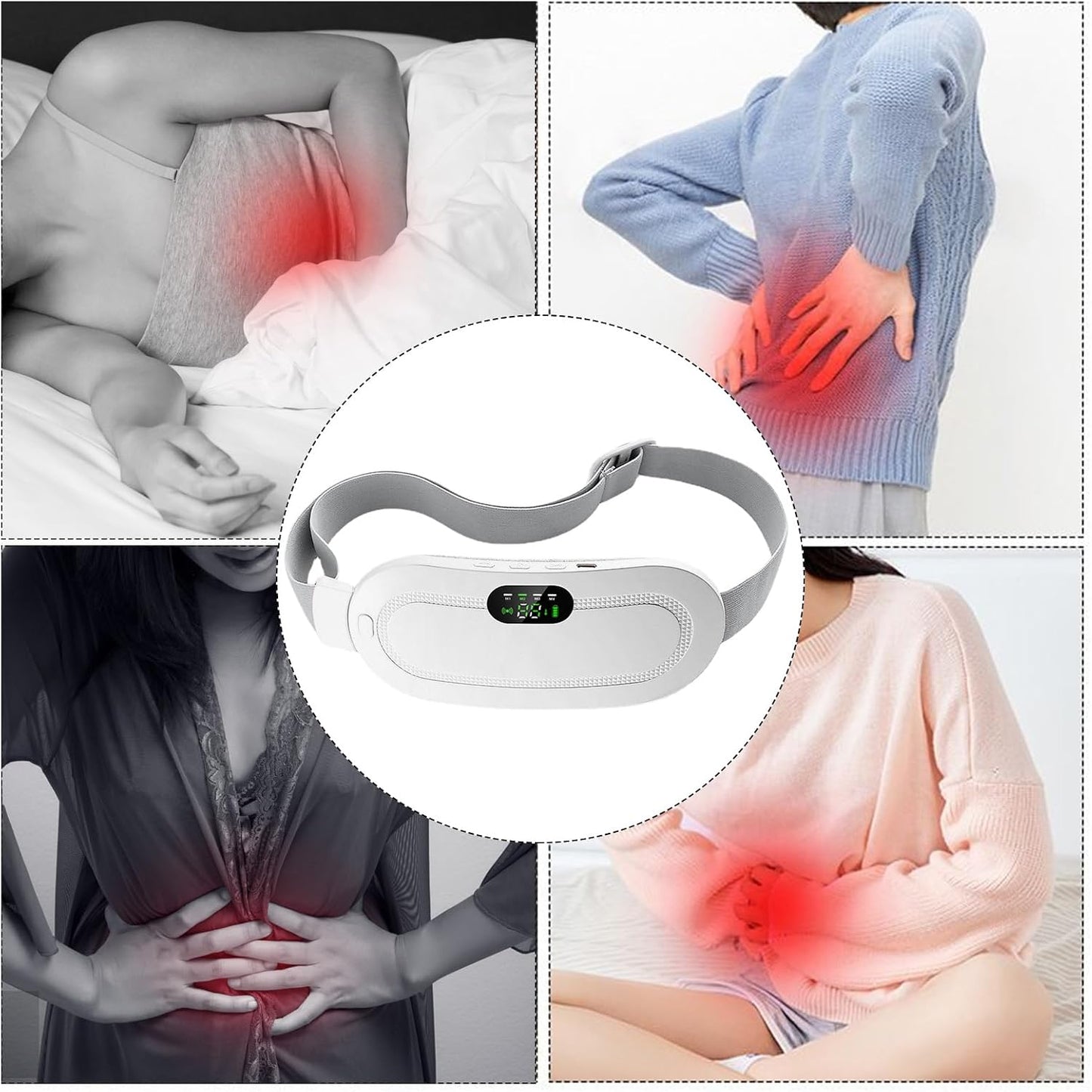 Cinturón Para Cólicos Menstruales Alivia el Malestar