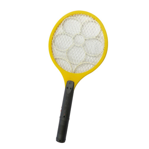 Raqueta electrónica exterminadora de insectos para moscas, mosquitos y zancudos