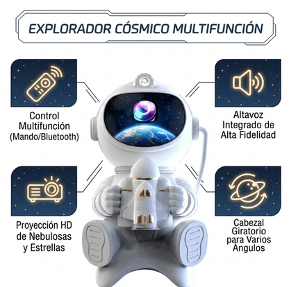 OFERTA 🔥 Proyector ✨ y Altavoz Astronauta 🎶🎵,