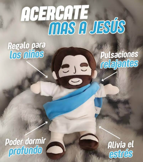 Jesus Celeste Peluche relajante (Luz y Sonido)
