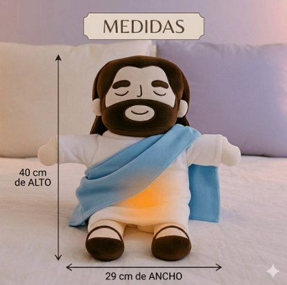 Jesus Celeste Peluche relajante (Luz y Sonido)