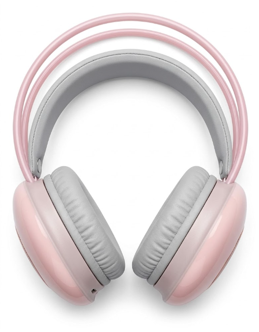 Audífonos Inalámbricos BT  Gaming  con Micrófono Rosa