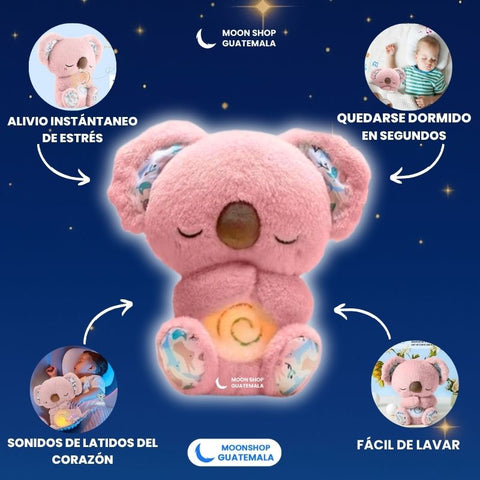 Koala que respira, peluche que ayuda a aliviar la ansiedad y dormir mejor
