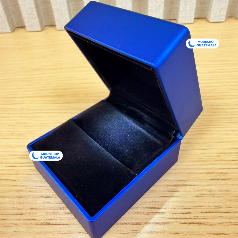 Anillos para Parejas Ajustables + Caja con Luz LED GRATIS