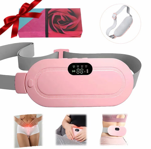 Cinturón Térmico Menstrual - Con calor y masaje 3 niveles y 4 modos, ideal para mayor comodidad durante esos días.